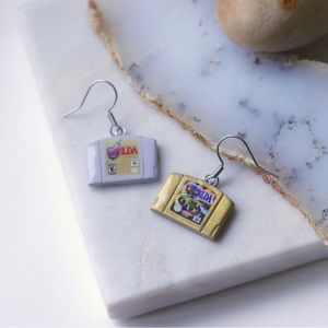 N64 Cartridge Earrings | Inspired by Nintendo | Choose ANY Two Games